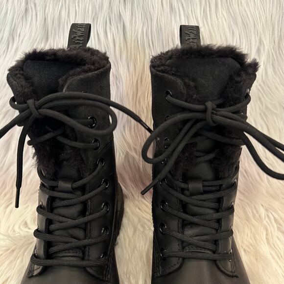 Doc Martens Kolbert 1460 WinterGrip Leather Suede Mid Calf Boots Dr. Martens - Picture 5 of 11